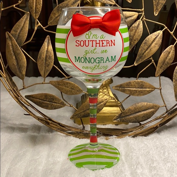 Mud Pie I'm A Southern Girl, We Monogram - Picture 1 of 5